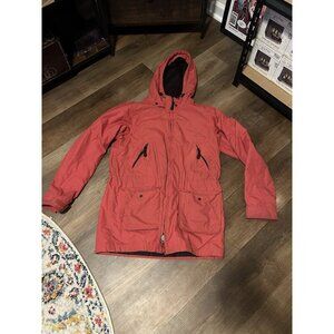 Women’s (Medium) Eddie Bauer Weatherproof Jacket (Red)